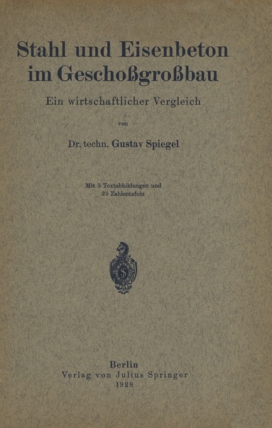 bokomslag Stahl und Eisenbeton im Geschoßgroßbau