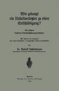 bokomslag Wie gelangt ein Unfallverletzter zu einer Entschdigung?