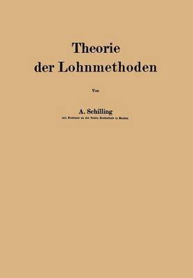 Theorie der Lohnmethoden 1