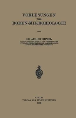 Vorlesungen ber Boden-Mikrobiologie 1