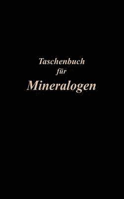 bokomslag Taschenbuch fr Mineralogen