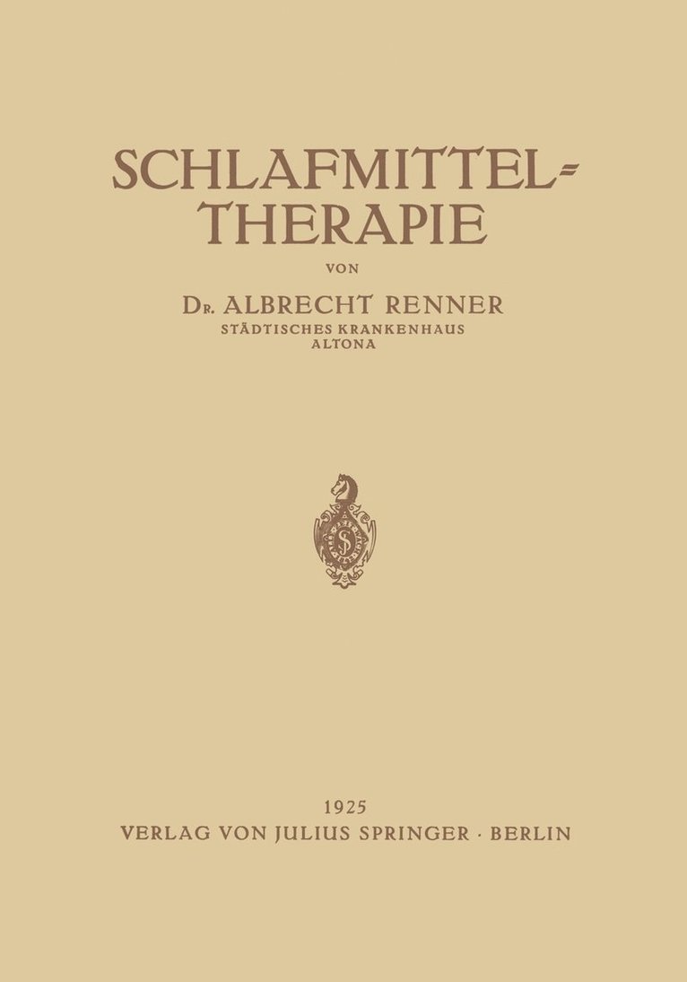 Schlafmittel-Therapie 1