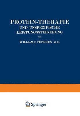bokomslag Protein-Therapie und Unspezifische Leistungssteigerung