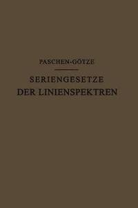 bokomslag Seriengesetze der Linienspektren
