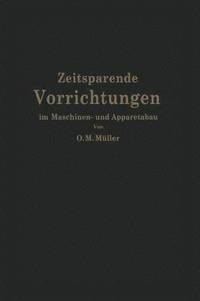 bokomslag Zeitsparende Vorrichtungen im Maschinen- und Apparatebau