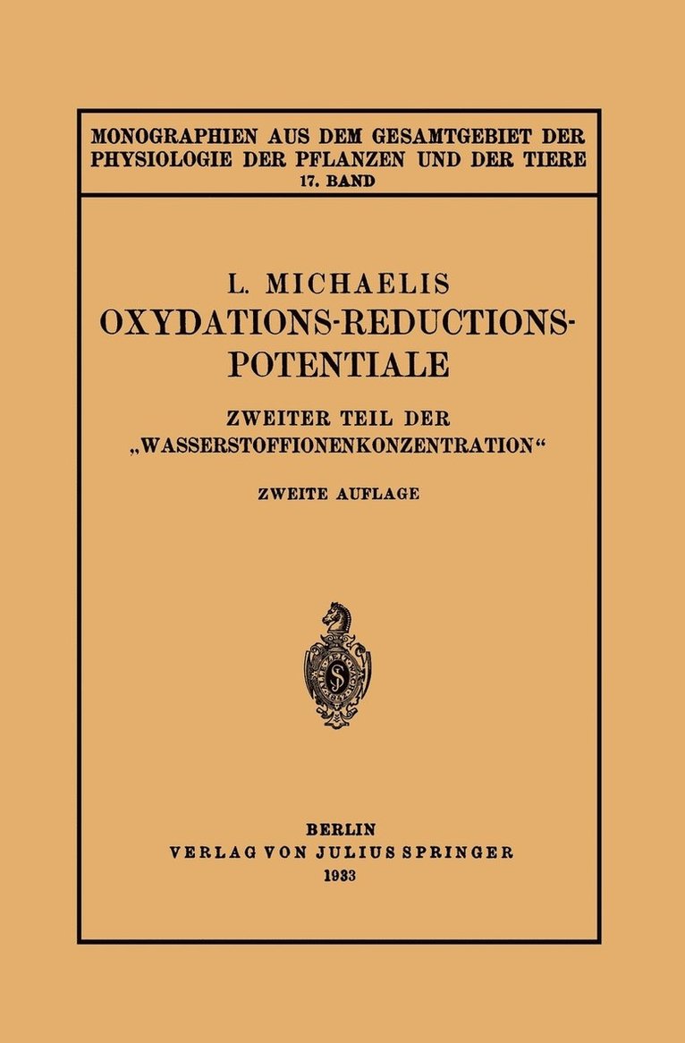 Oxydations-Reductions-Potentiale 1