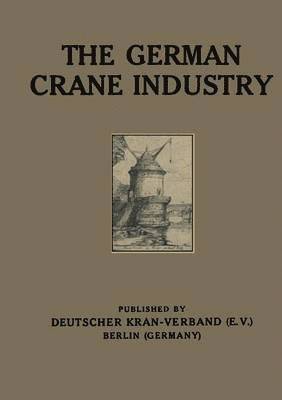 bokomslag The German Crane Industry