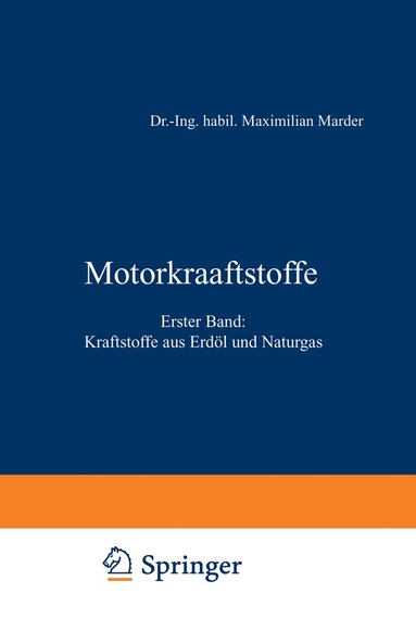 bokomslag Motorkraftstoffe