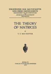 bokomslag The Theory of Matrices