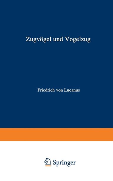 bokomslag Zugvgel und Vogelzug