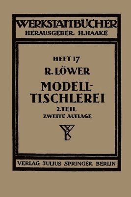 Modelltischlerei 1