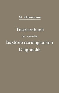 bokomslag Taschenbuch der speziellen bakterio-serologischen Diagnostik