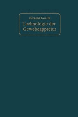 bokomslag Technologie der Gewebeappretur