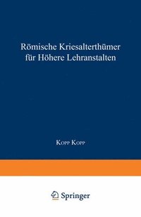 bokomslag Rmische Literaturgeschichte und Alterthmer, fr hhere Lehranstalten