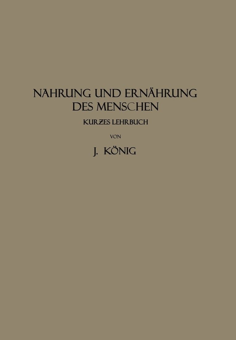 Nahrung und Ernhrung des Menschen 1