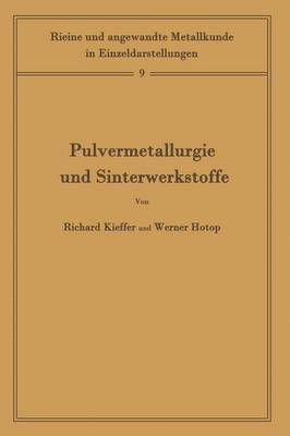 bokomslag Pulvermetallurgie und Sinterwerkstoffe