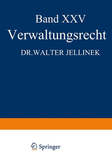 bokomslag Verwaltungsrecht