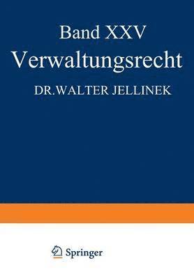 Verwaltungsrecht 1