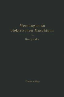 Messungen an elektrischen Maschinen 1