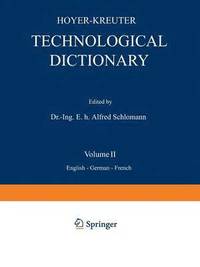 bokomslag Technological Dictionary