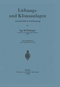 bokomslag Luftungs- und Klimaanlagen einschliesslich Luftheizung