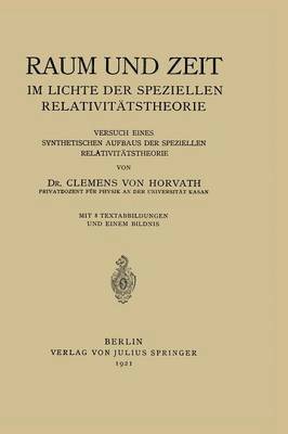 bokomslag Raum und Zeit im Lichte der Speziellen Relativittstheorie