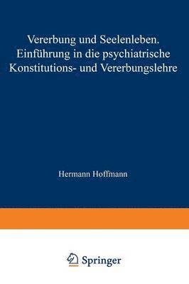 bokomslag Vererbung und Seelenleben