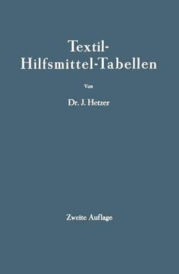 Textil-Hilfsmittel-Tabellen 1