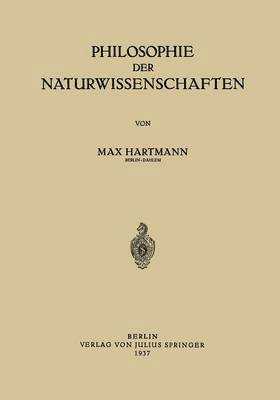 bokomslag Philosophie der Naturwissenschaften