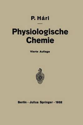 Kurzes Lehrbuch der Physiologischen Chemie 1