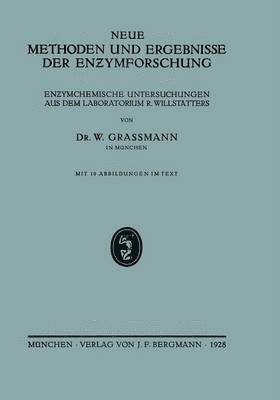 bokomslag Neue Methoden und Ergebnisse der Enzymforschung