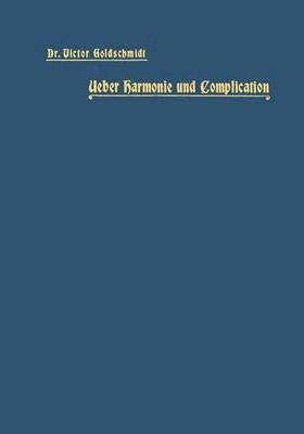 bokomslag Ueber Harmonie und Complication