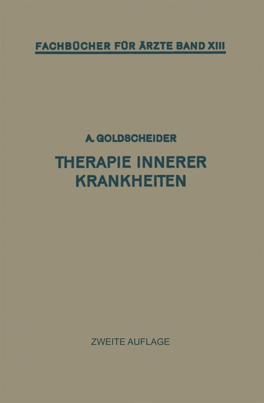 bokomslag Therapie Innerer Krankheiten