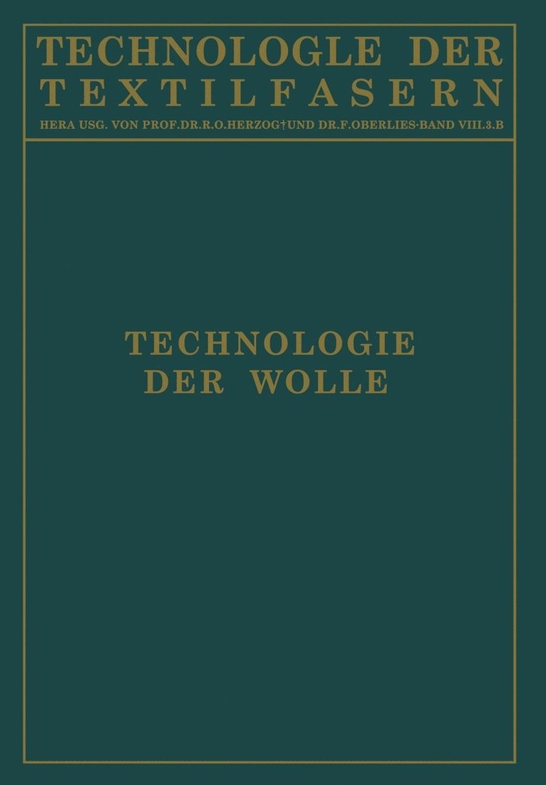 Technologie der Wolle 1