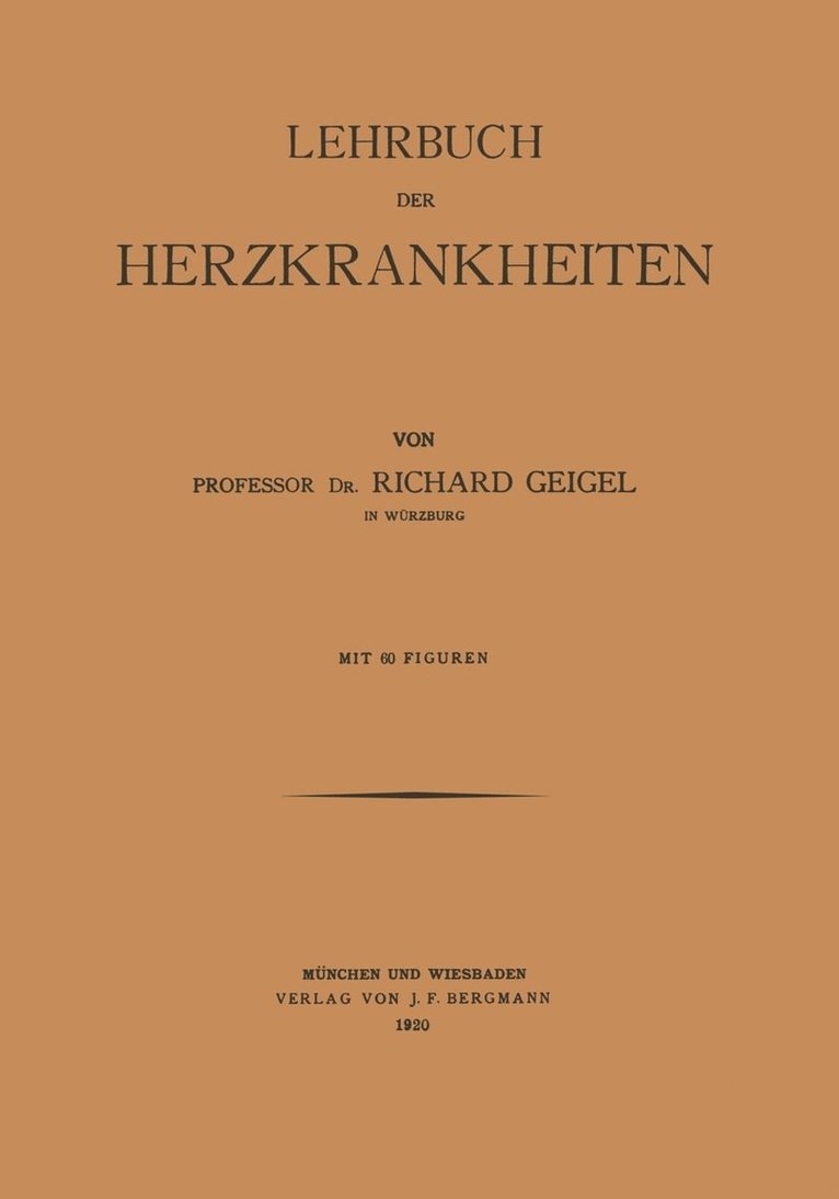 Lehrbuch der Herzkrankheiten