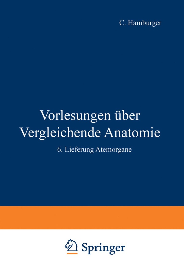 Otto Bütschli, C. Hamburger, F. Blochmann, W. v. Buddenbrock, Otto Butschli, W. V. Buddenbrock - Vorlesungen Über Vergleichende Anatomie, Häftad