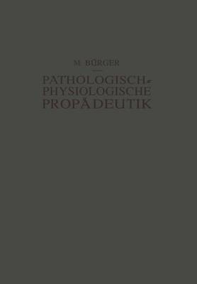 bokomslag Pathologisch-Physiologische Propdeutik