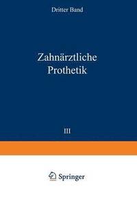 bokomslag Zahnärztliche Prothetik