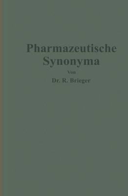 Pharmazeutische Synonyma 1