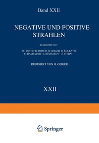 bokomslag Negative und Positive Strahlen