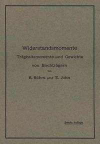 bokomslag Widerstandsmomente