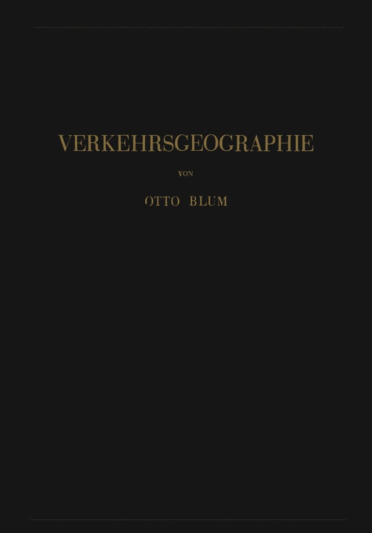 Verkehrsgeographie 1