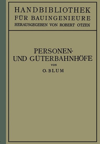 bokomslag Personen- und Gterbahnhfe