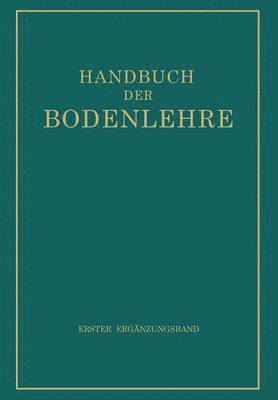 Handbuch der Bodenlehre 1