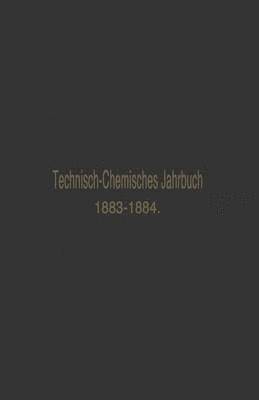 bokomslag Technisch-Chemisches Jahrbuch 18831884