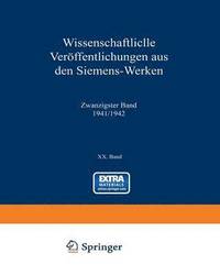 bokomslag Wissenschaftliche Verffentlichungen aus den Siemens-Werken