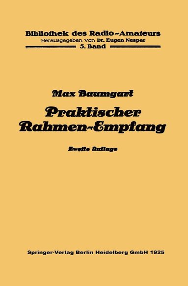 bokomslag Praktischer Rahmen-Empfang