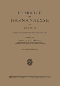 bokomslag Lehrbuch der Harnanalyse