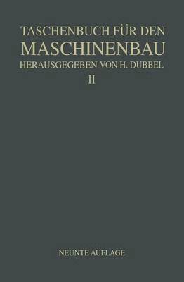 Taschenbuch für den Maschinenbau