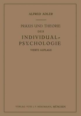 bokomslag Praxis und Theorie der Individual-Psychologie